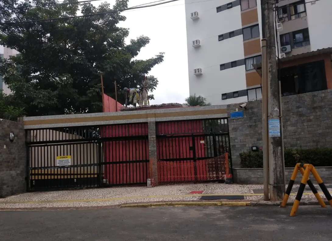 Cond. Edf. Ilha de Capri antes da obra