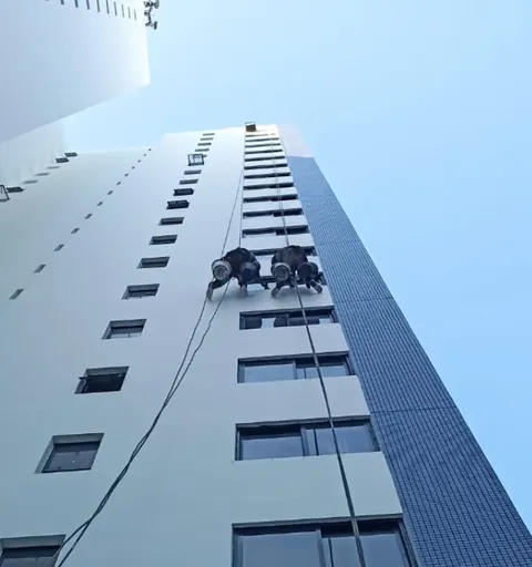 Pintura — Cond. Nobre do Parque Residence, Pituba