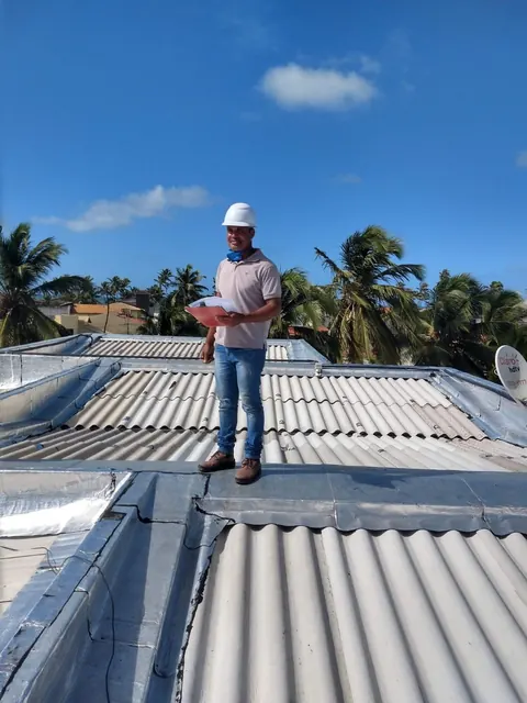 Vistoria final do telhado — Residencial em Lauro de Freitas, Lauro de Freitas